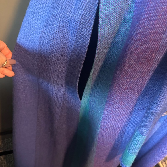 Vintage Gorgeous Irish 100% Pure New Wool Cape - Picture 10 of 16